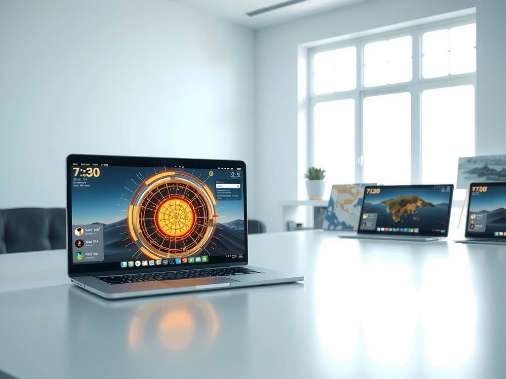 Escudo de seguridad digital abstracto