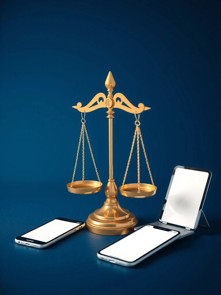 Balanza de justicia abstracta